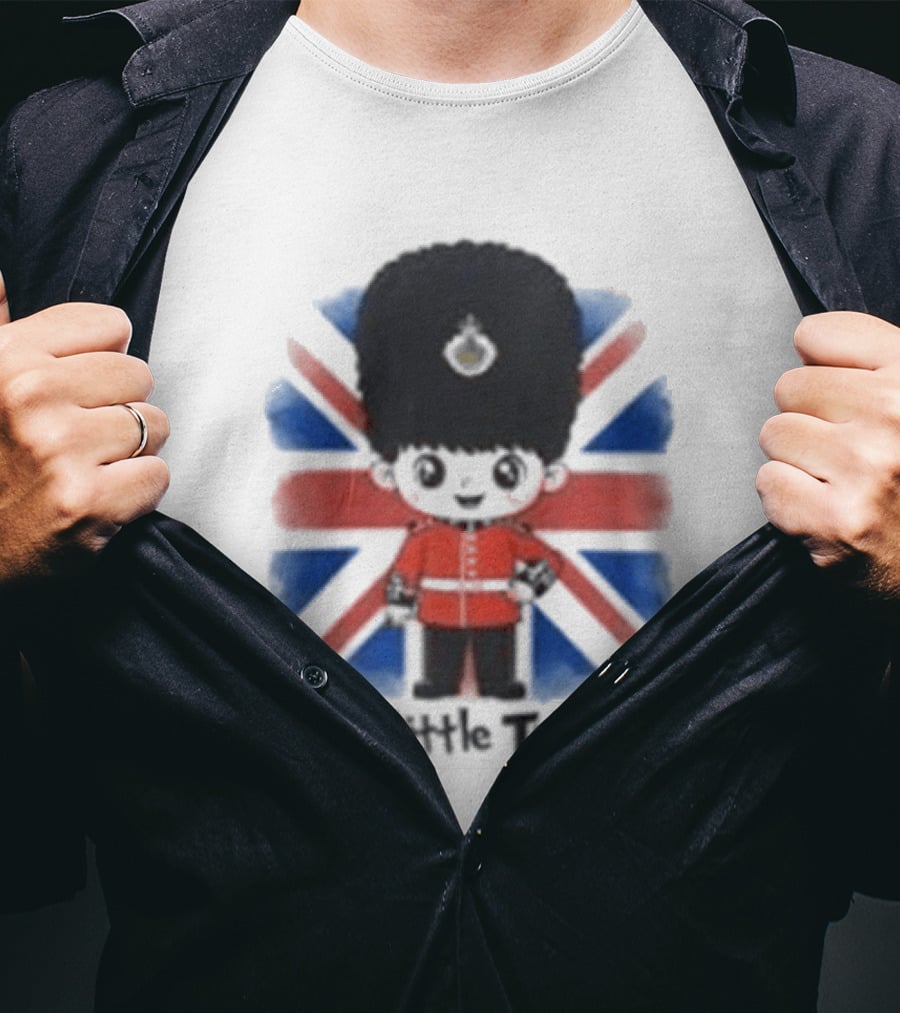 England I'm A Little Trooper British Guard With Union Jack T-Shirt