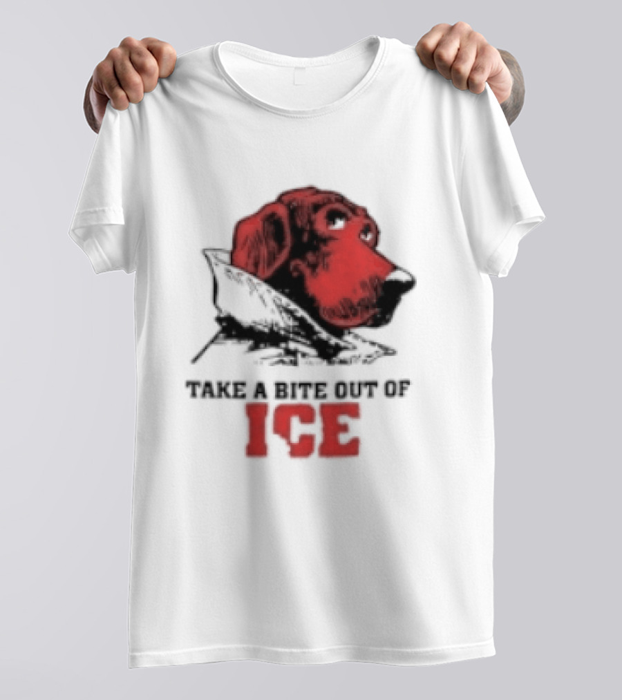 McGruff The Crime Dog Take A Bite Out Of ICE Cops Aren't Your Friend T-Shirt