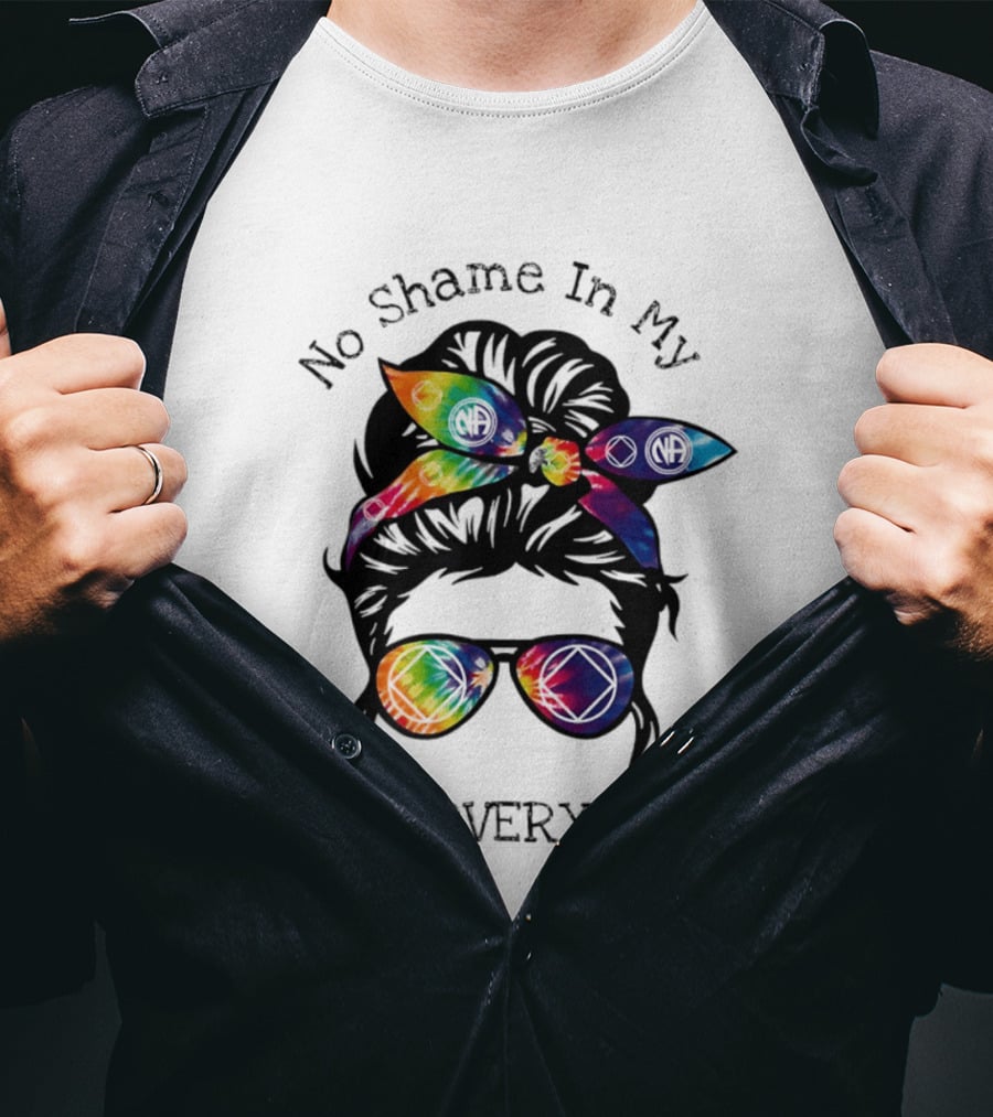No Shame In My Recoverygame Narcotics Anonymous Alcoholics Anonymous T-Shirt