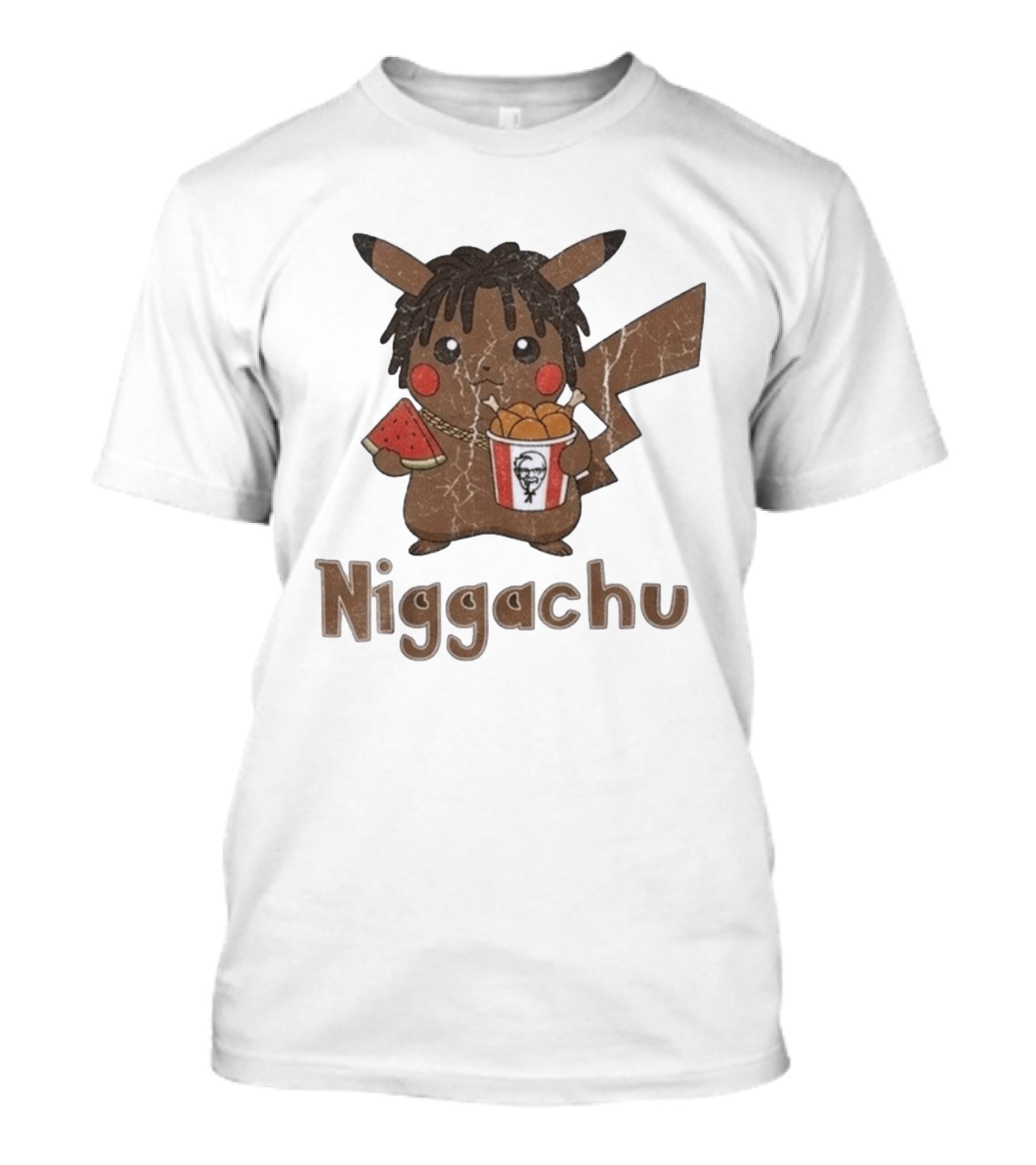 Pokemon PikaJew And Niggachu T-Shirt