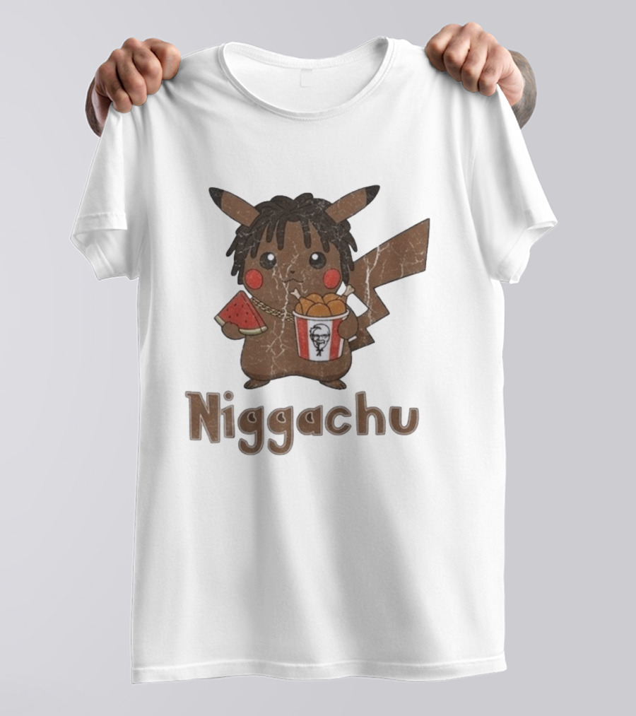 Pokemon PikaJew And Niggachu T-Shirt
