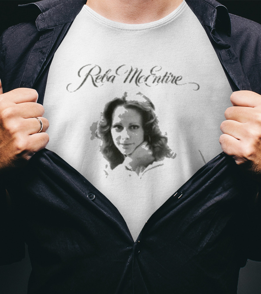 Reba McEntire Vintage Photo The Making Of Reba T-Shirt