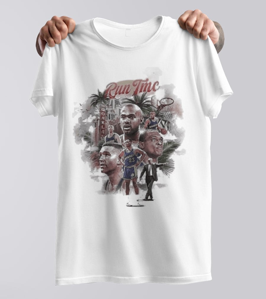 Run TMC Hardaway Richmond Mullin Golden State Warriors Don Nelson T-Shirt