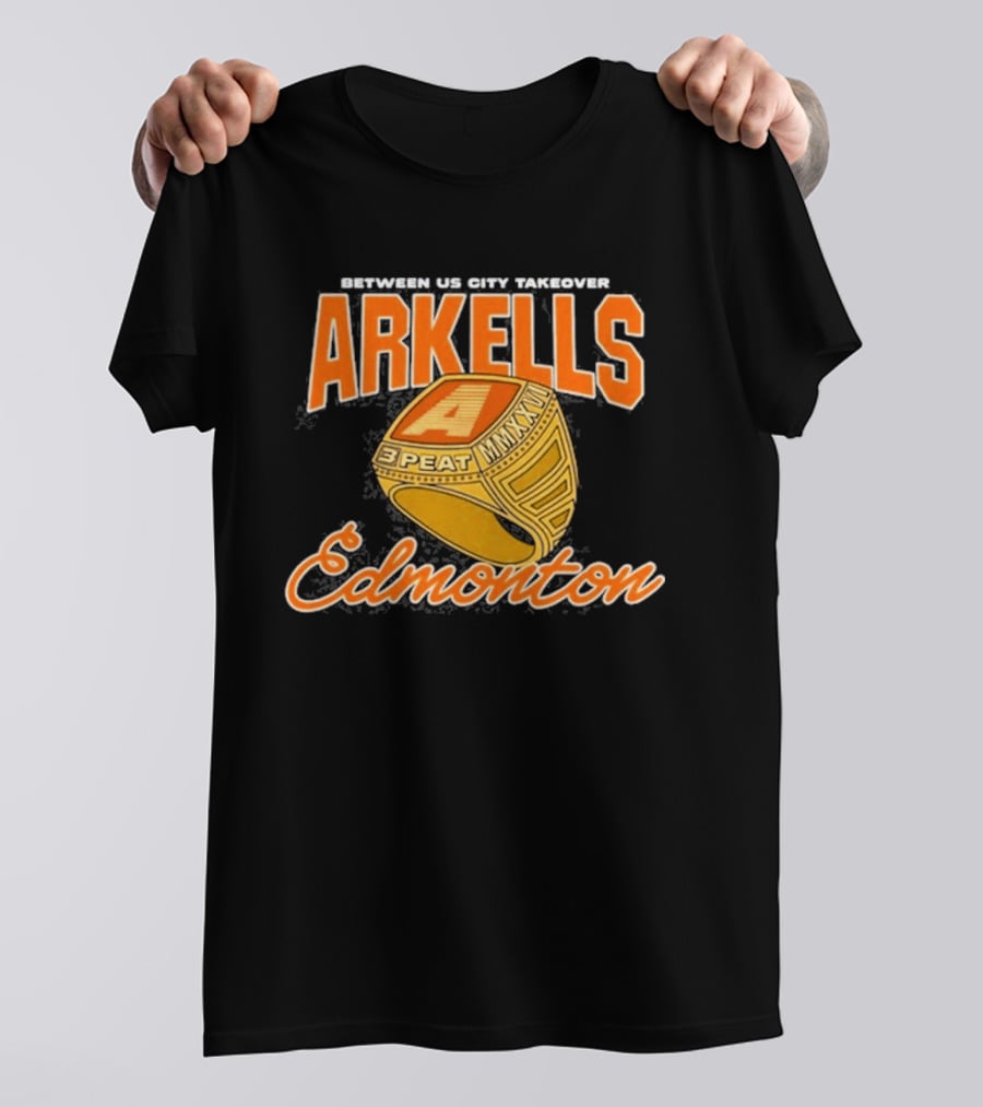 Arkells Between Us City Takeover 3 Peat Edmonton May 15 2026 T-Shirt