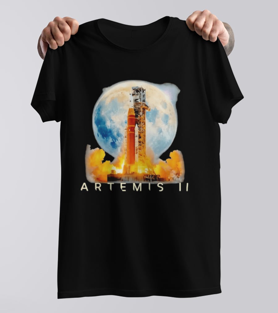 Artemis II Moon Mission NASA Rocket Launch 2026 T-Shirt