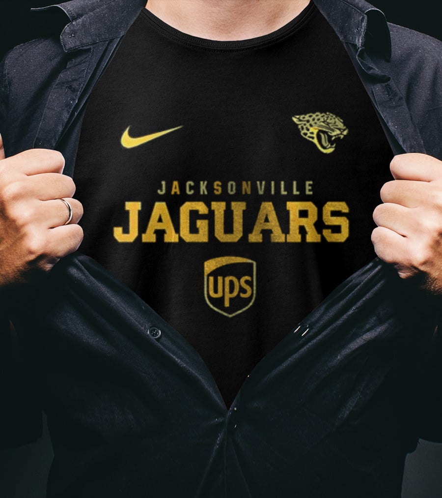 Nike Jacksonville Jaguars UPS Brown Proud T-Shirt