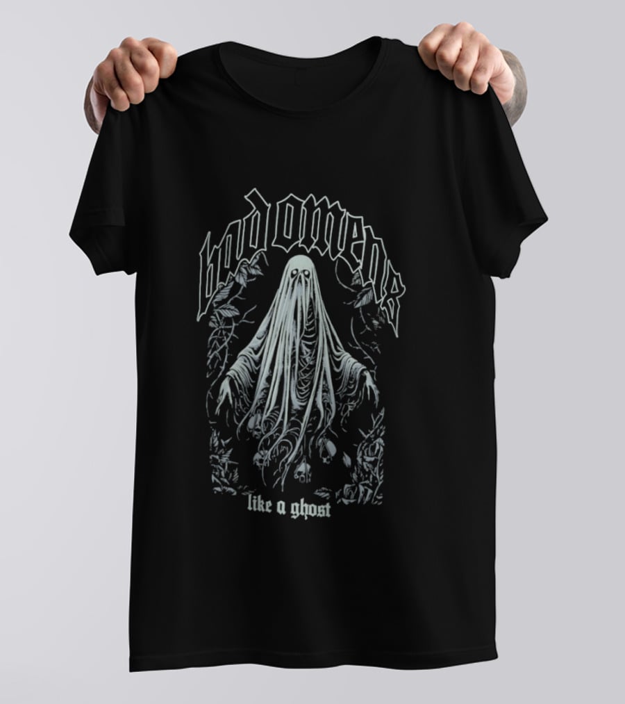Bad Omens Like A Ghost Eerie Spectral Apparition T-Shirt