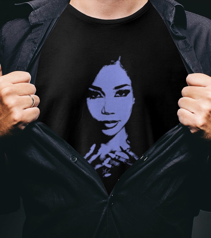 Jhene Aiko The Magic Hour Tour Face Line T-Shirt