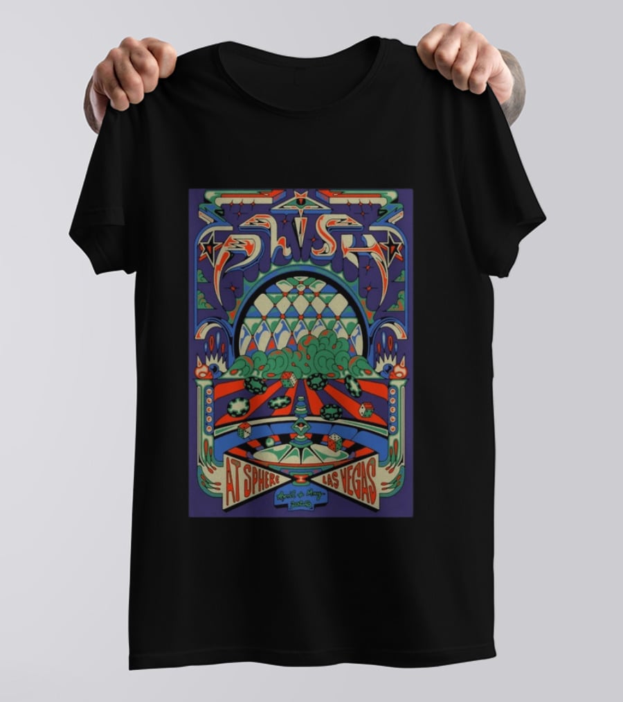 Phish Las Vegas 2026 April And May At Sphere T-Shirt