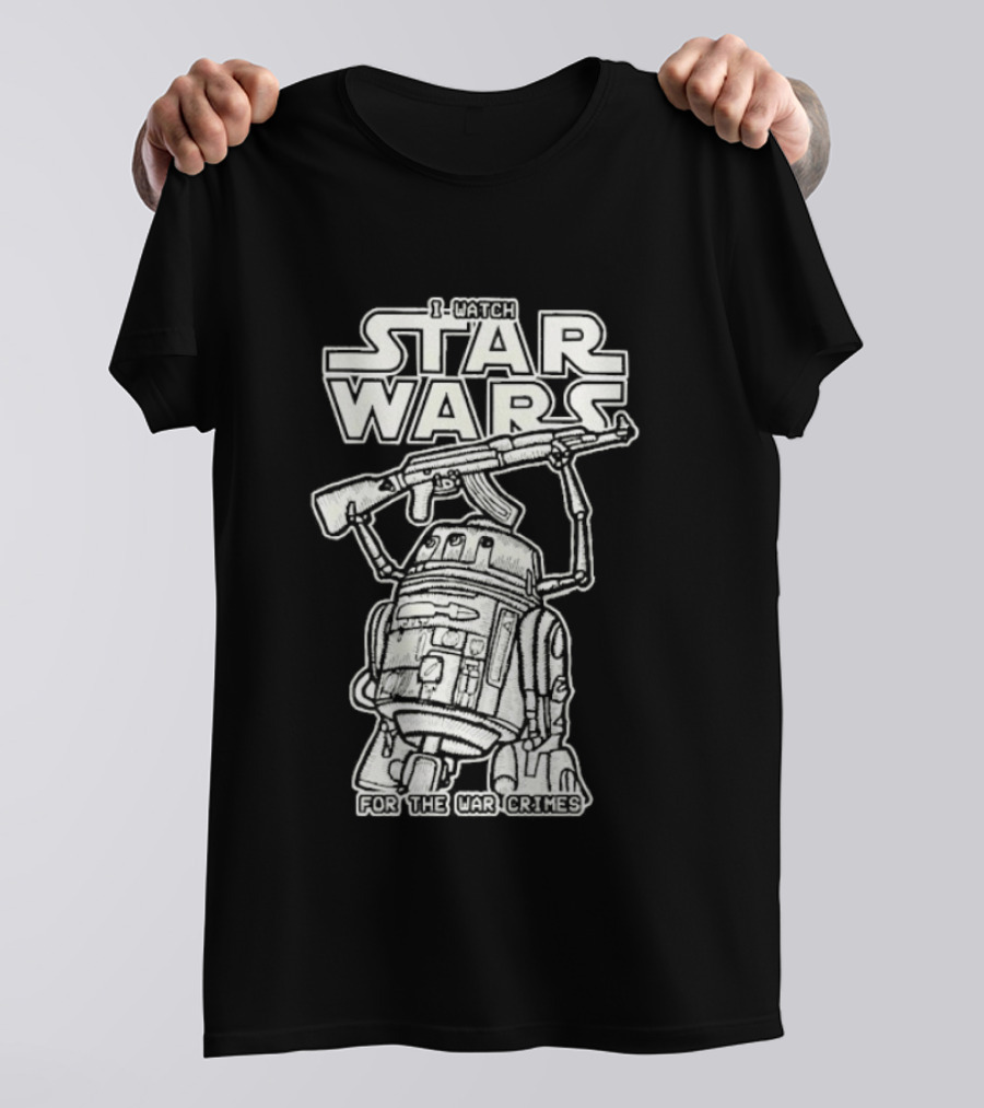 Star Wars Inspired Humor War Crimes T-Shirt