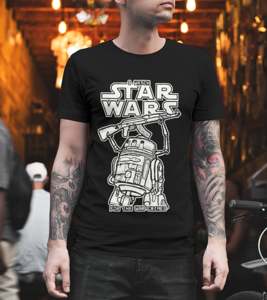 Star Wars Inspired Humor War Crimes T-Shirt
