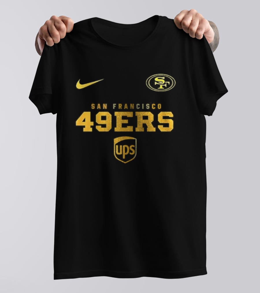 San Francisco 49ers Nike UPS Brown And Proud T-Shirt