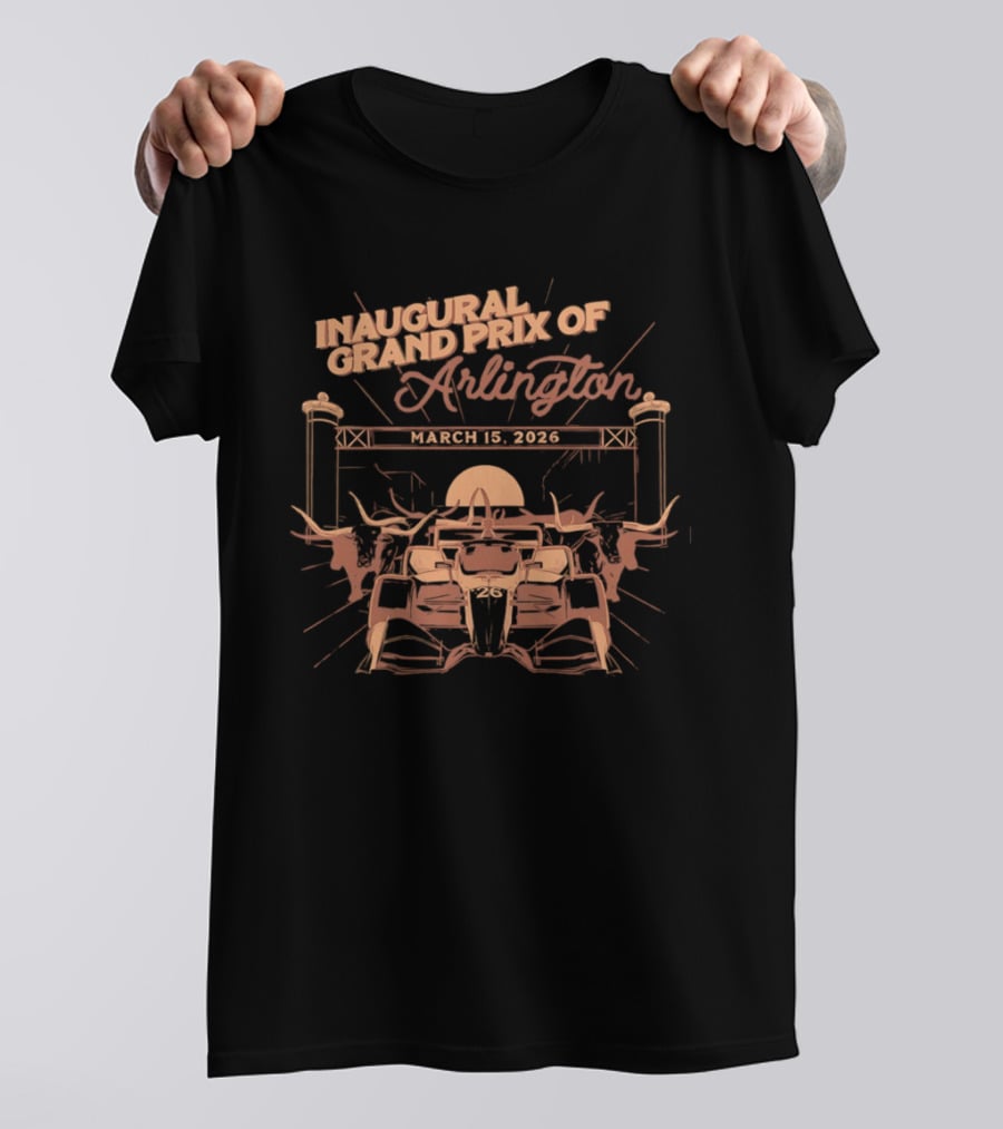 Inaugural Grand Prix Of Arlington March 15 2026 T-Shirt