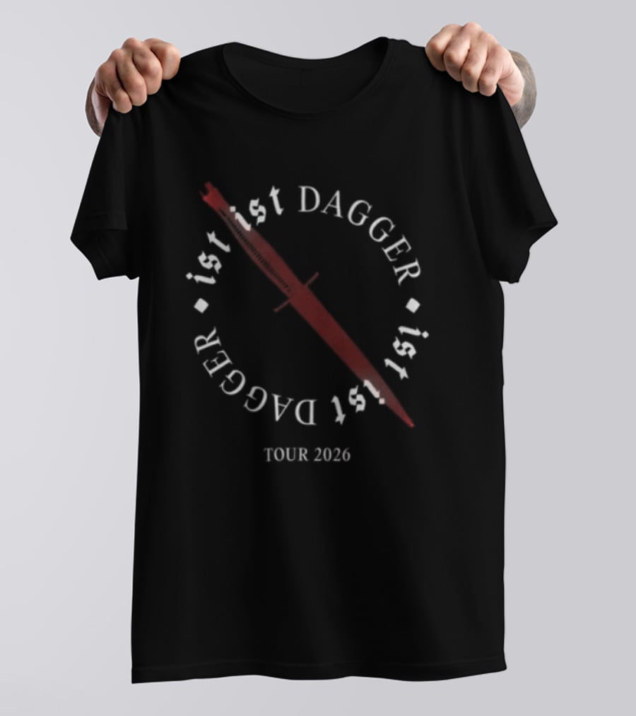 Ist Ist Dagger Tour 2026 T-Shirt