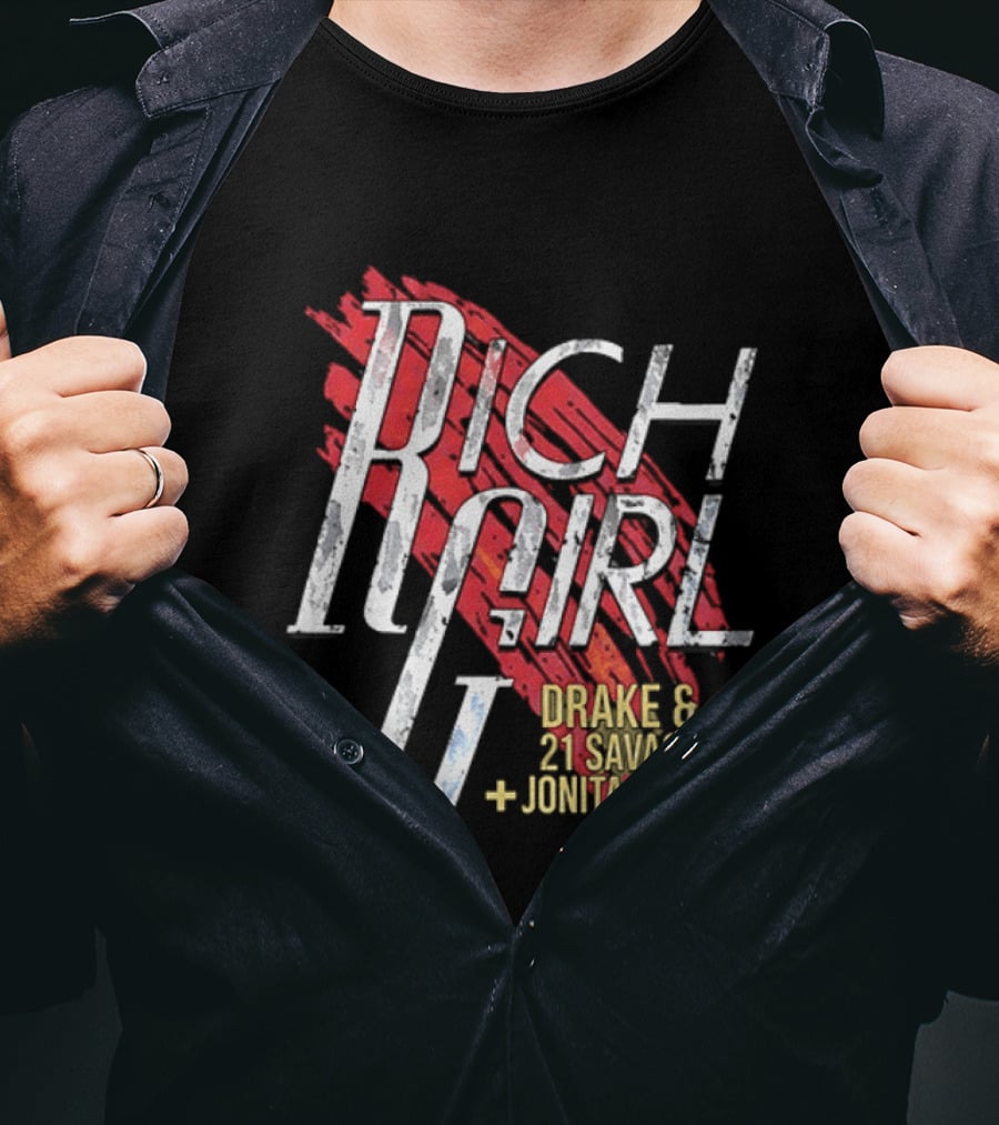 The Boys Hughie Campbell Rich Girl Drake 21 Savage Jonita Gandhi T-Shirt