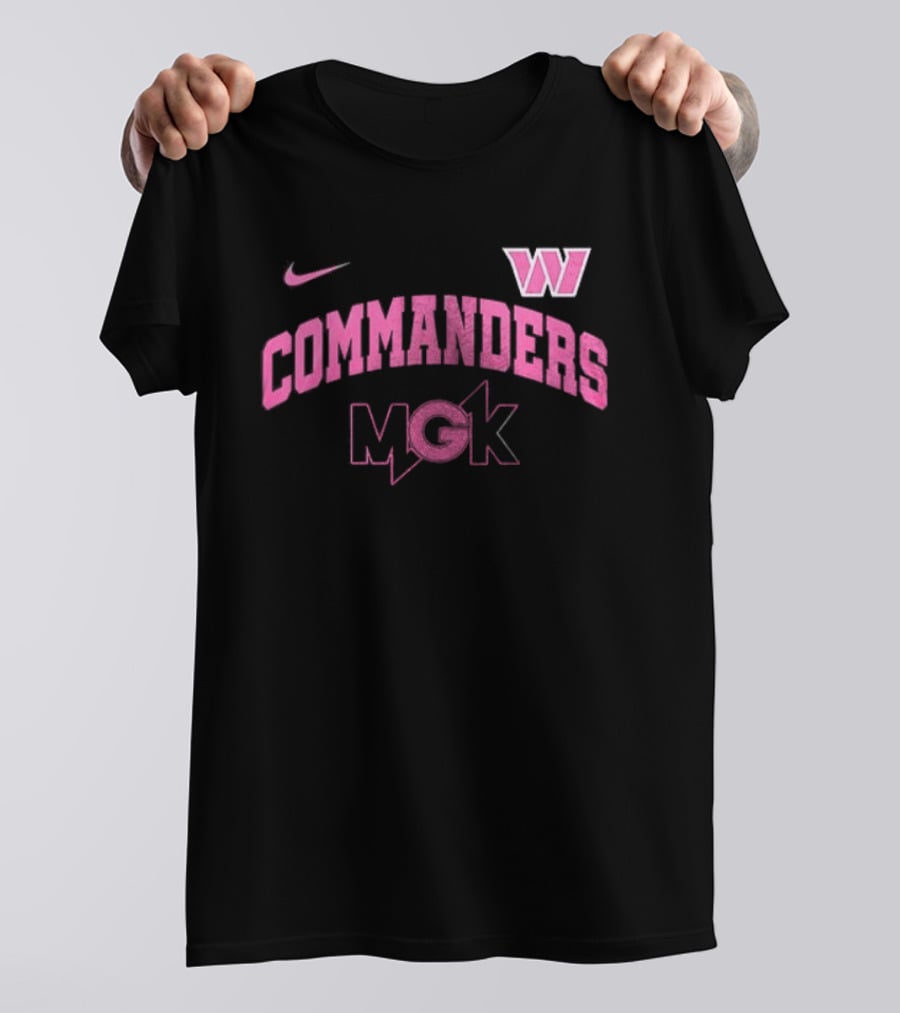 Nike MGK Washington Commanders Collaboration T-Shirt