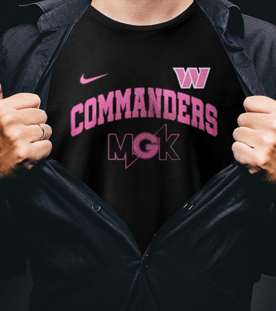 Nike MGK Washington Commanders Collaboration T-Shirt