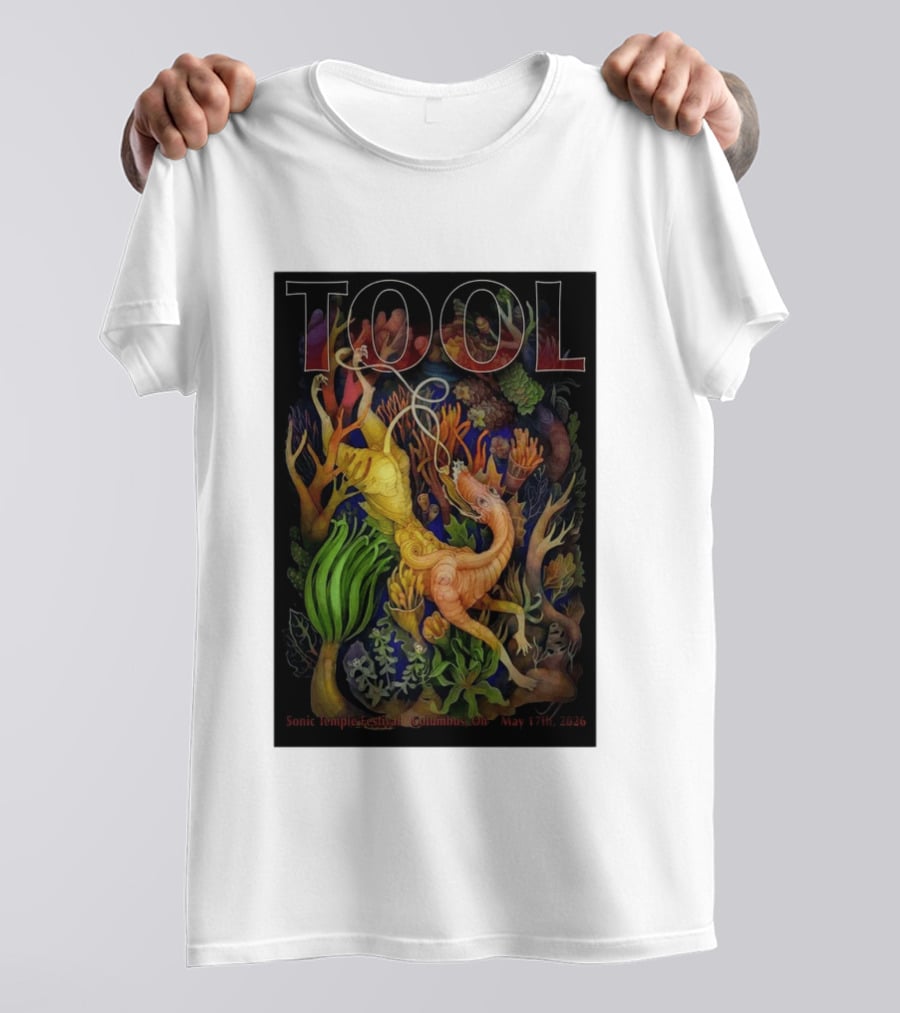 Tool Sonic Temple Festival Columbus OH May 17th 2026 T-Shirt