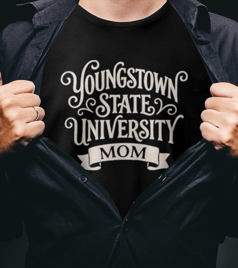 Youngstown State University YSU Mom T-Shirt