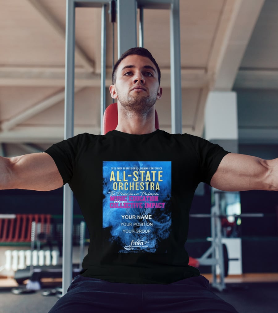 2026 FMEA Professional Learning Conference All State Orchestra Music Education For Collective Impact T-Shirt
