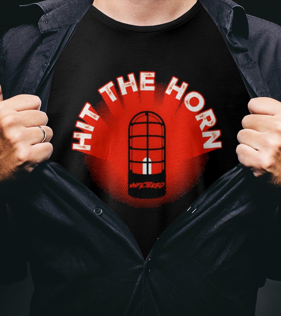 Philadelphia Flyers Hit The Horn Red Light T-Shirt