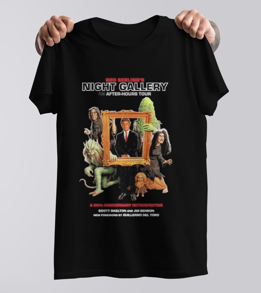 Rod Serling's Night Gallery After Hours Tour Classic Monsters Frame T-Shirt