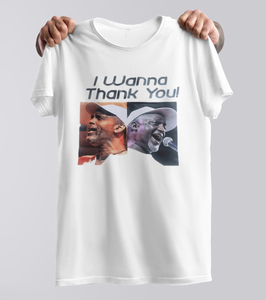I Wanna Thank You Frankie Beverly Soul Music Legend Live Performance T-Shirt
