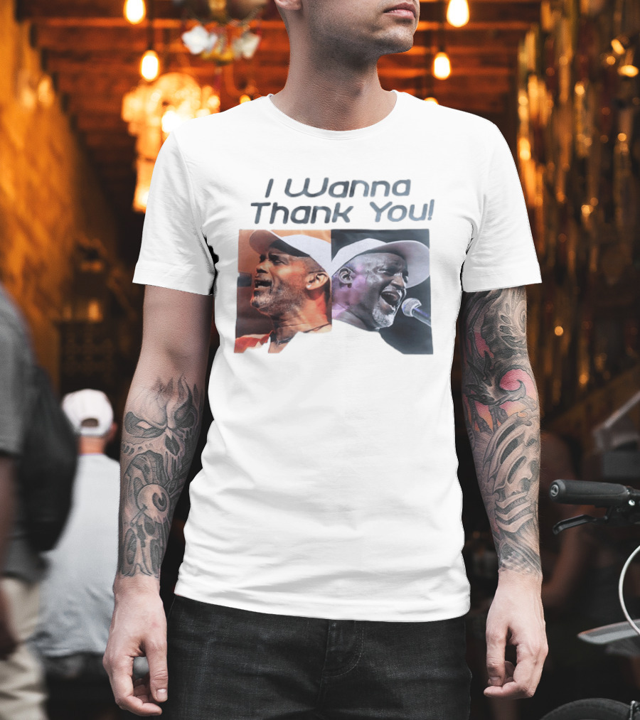 I Wanna Thank You Frankie Beverly Soul Music Legend Live Performance T-Shirt