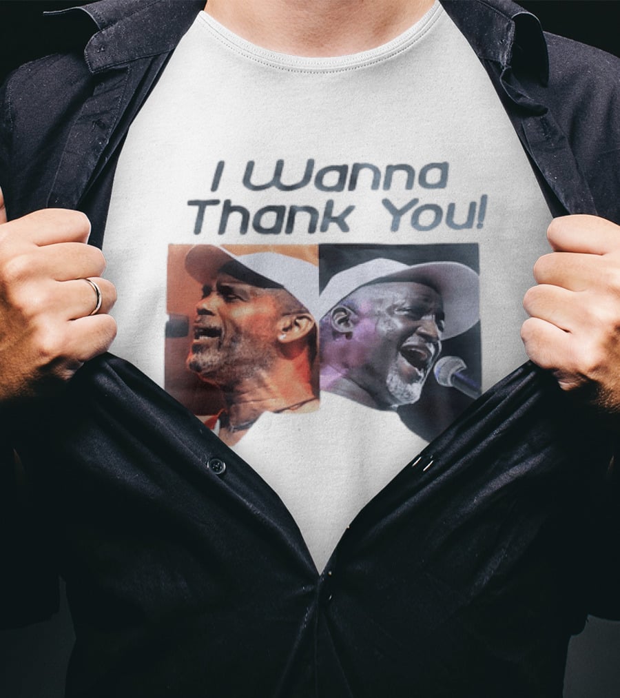 I Wanna Thank You Frankie Beverly Soul Music Legend Live Performance T-Shirt