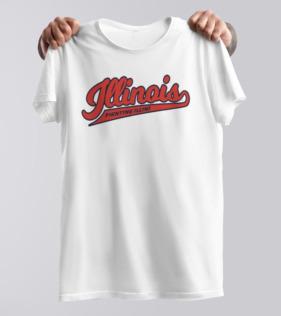 Illinois Fighting Illini Bold Script T-Shirt