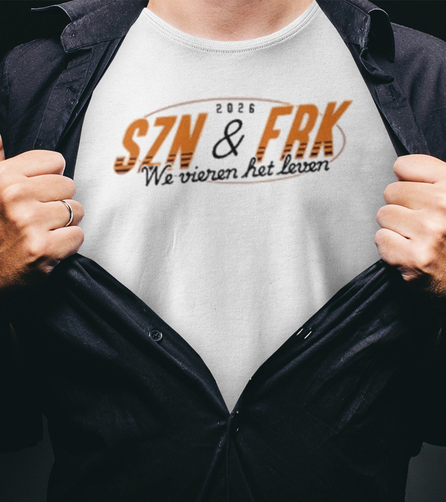 2026 Suzan & Freek We Vieren Het Leven SZN & FRK T-Shirt
