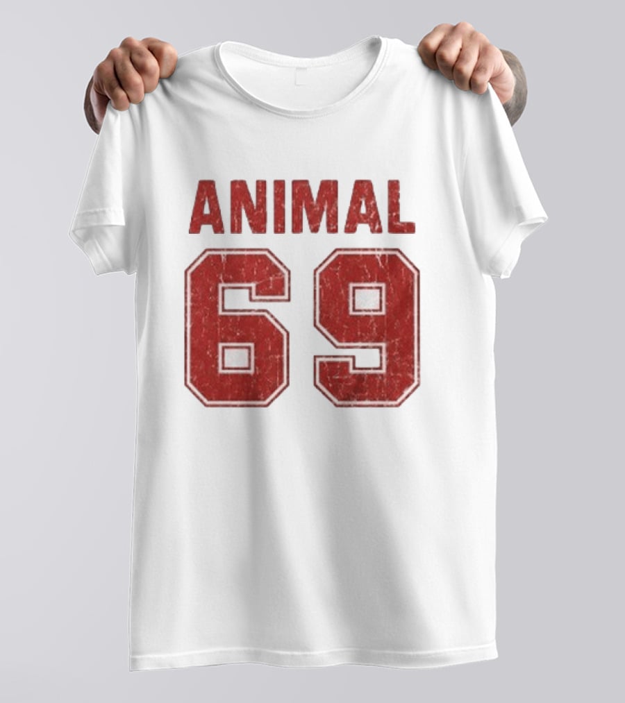 Justin Bieber Animal 69 Retro Jersey T-Shirt