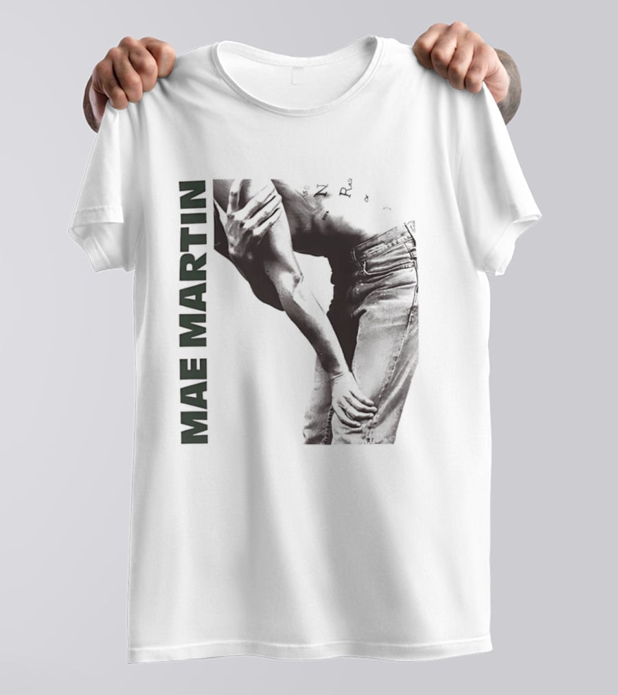 Mae Martin Dynamic Pose With Hands On Thighs T-Shirt
