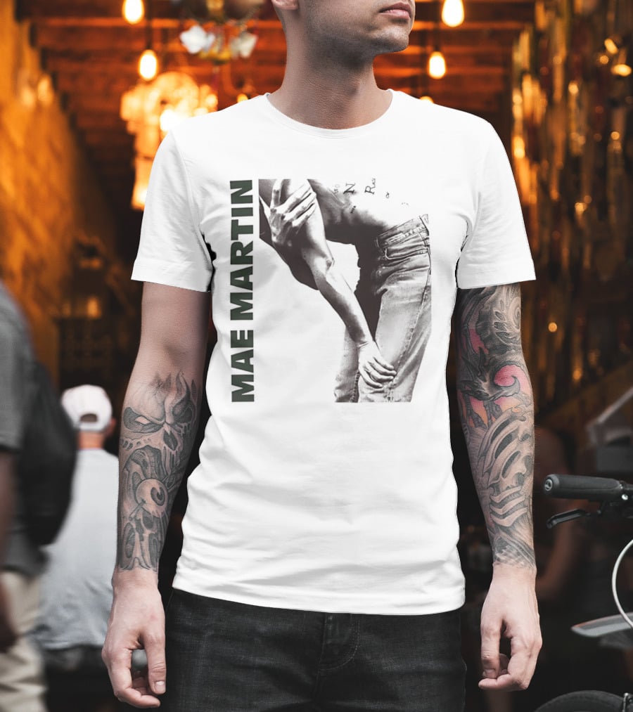 Mae Martin Dynamic Pose With Hands On Thighs T-Shirt
