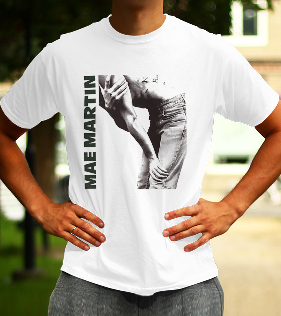 Mae Martin Dynamic Pose With Hands On Thighs T-Shirt