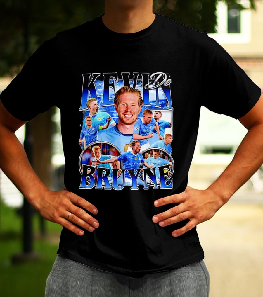 Kevin De Bruyne Manchester City Football Soccer Player T-Shirt