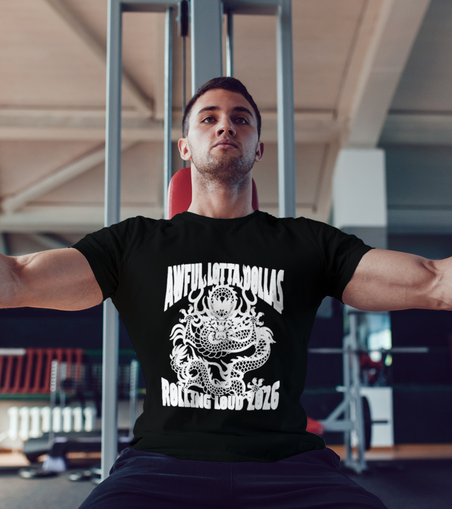 Awful Lotta DØllas Rolling Loud 2026 Dragon T-Shirt