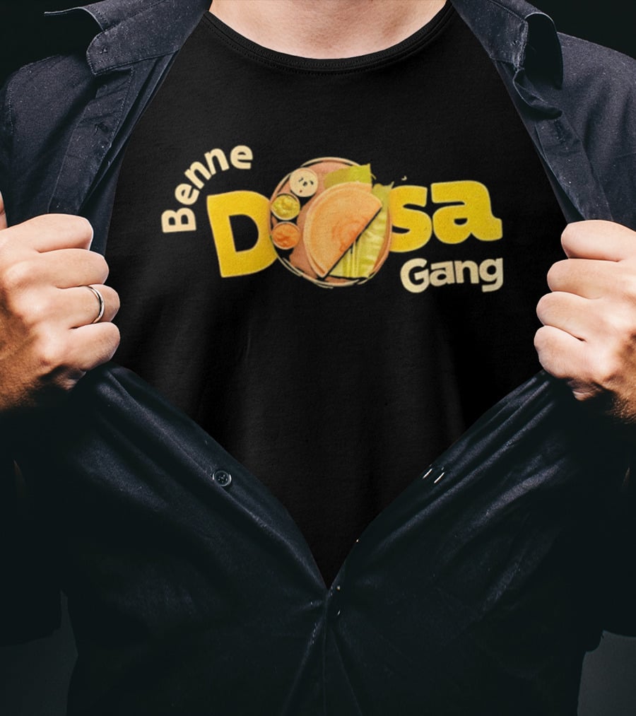 Benne Dosa Gang South Indian Food Lovers T-Shirt