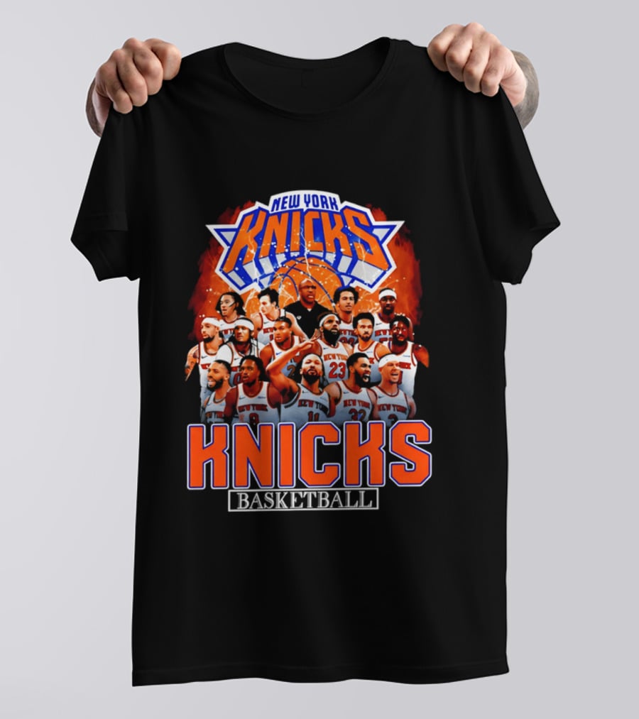 New York Knicks Basketball Team 2026 T-Shirt