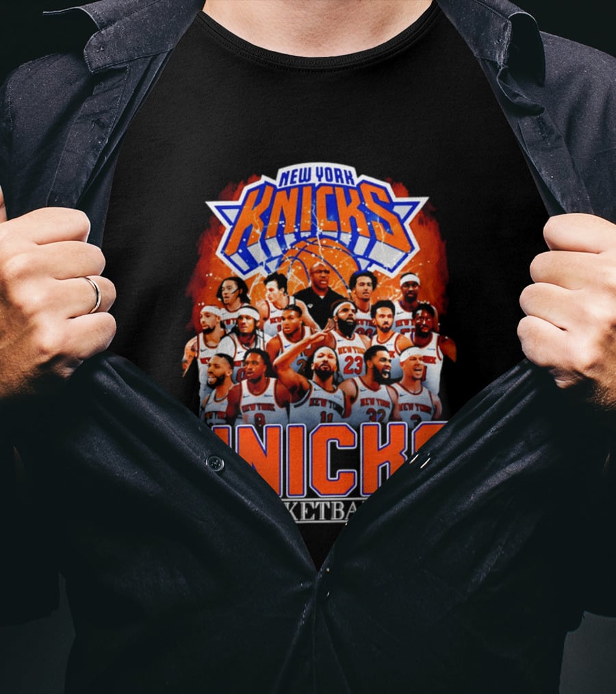 New York Knicks Basketball Team 2026 T-Shirt