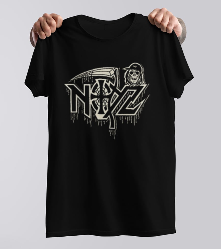 Noyz Narcos Your Mother Sucks Cocks In Hell Mdfk Logo Streetwear Fashion T-Shirt
