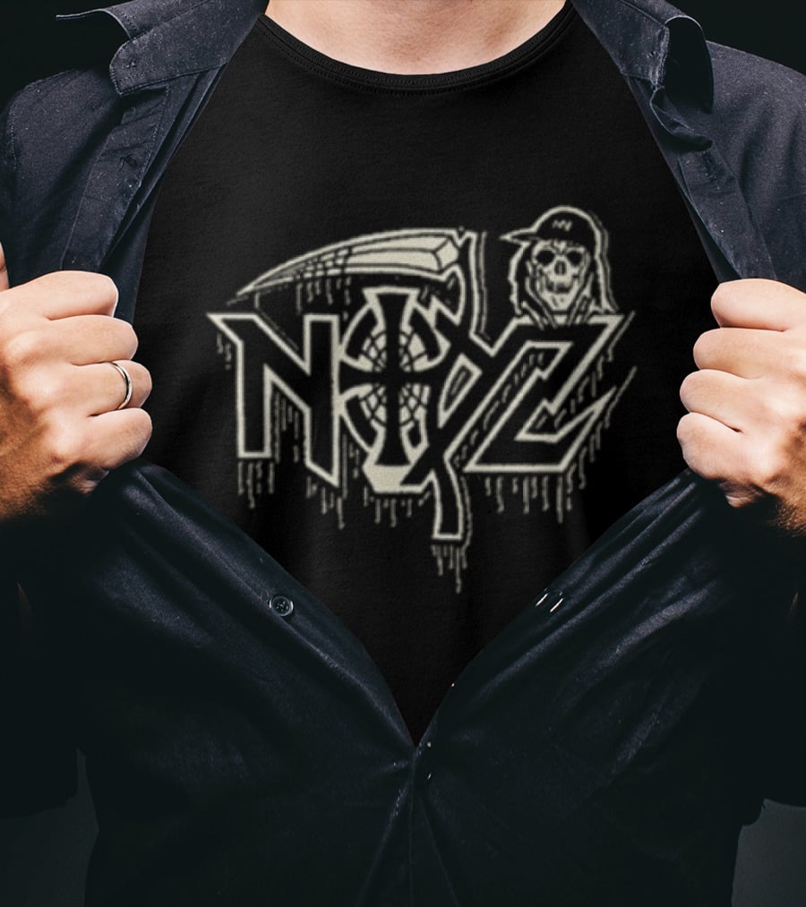 Noyz Narcos Your Mother Sucks Cocks In Hell Mdfk Logo Streetwear Fashion T-Shirt