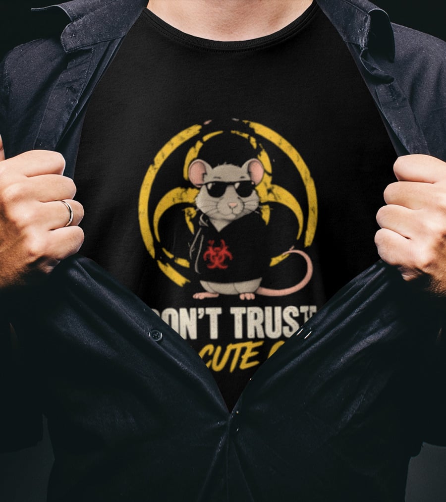 Don't Trust The Cute One Rat Hantavirus 2026 T-Shirt