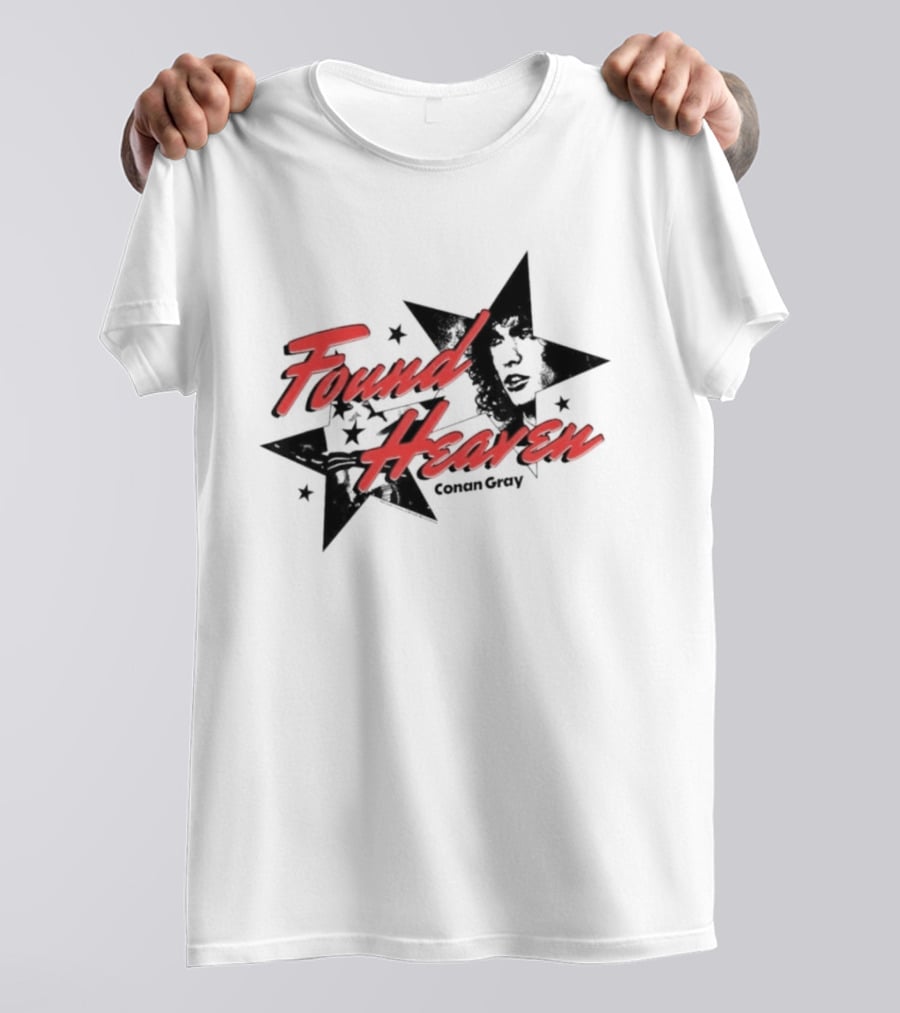 Conan Gray Found Heaven Stars Face T-Shirt