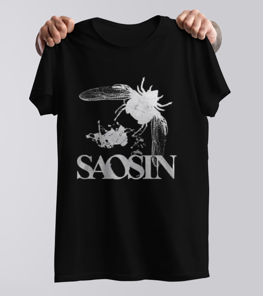 Saosin 20 Years Celebration Self Titled Album With Floral T-Shirt