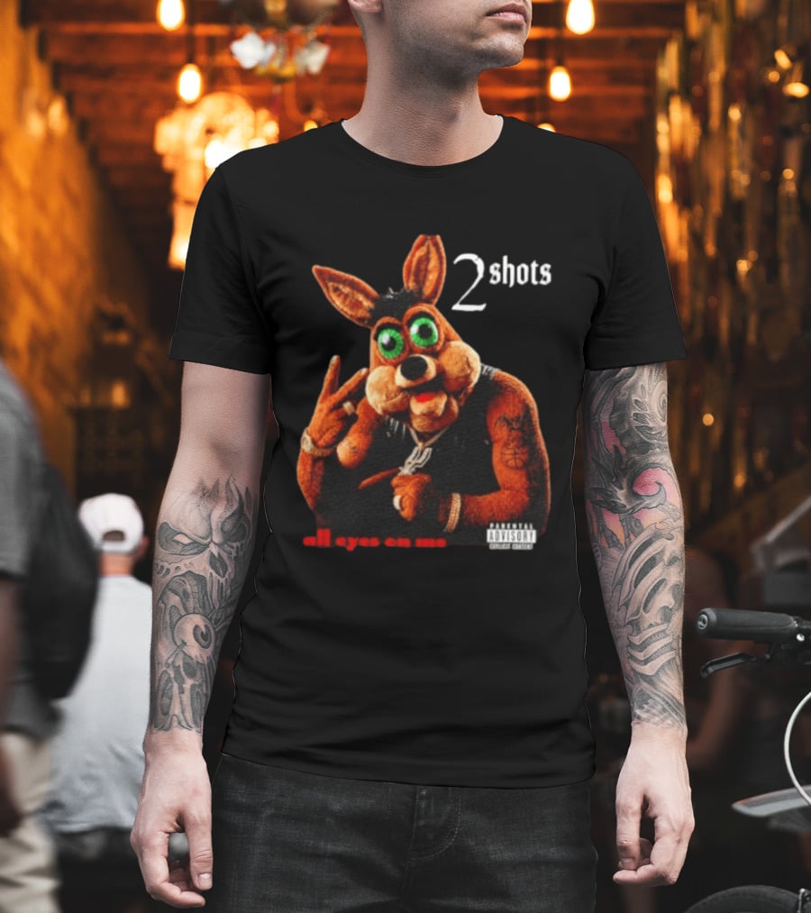 San Antonio Spurs Coyote 2 Shots All Eyes On Me T-Shirt