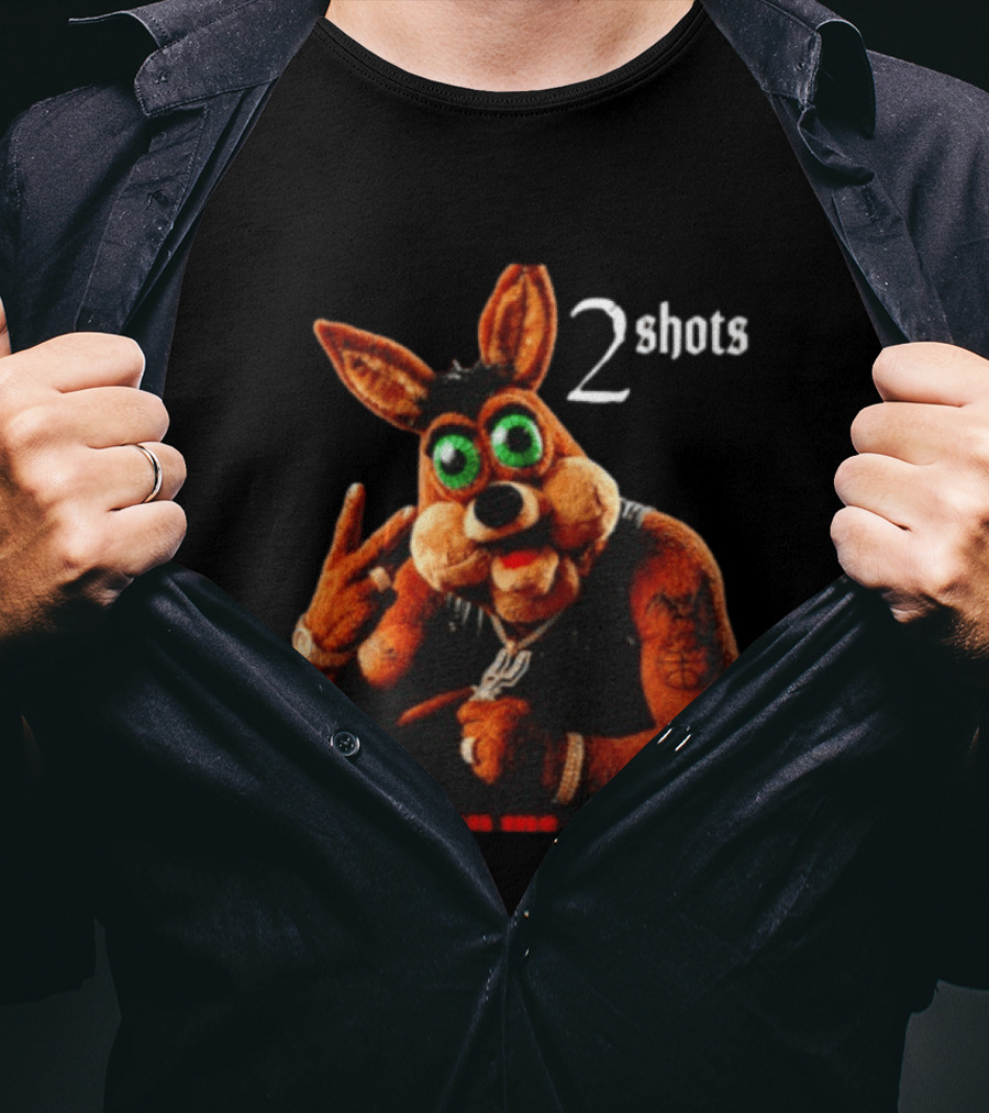 San Antonio Spurs Coyote 2 Shots All Eyes On Me T-Shirt