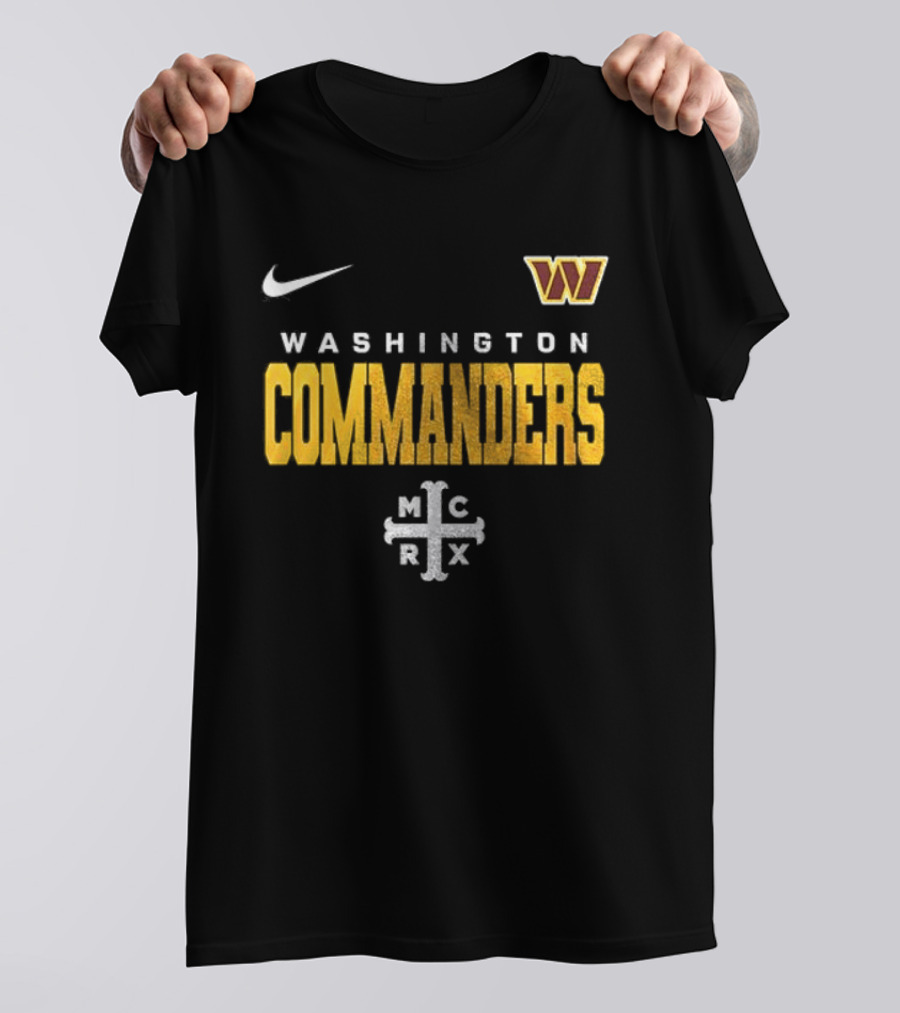 Washington Commanders My Chemical Romance NCRX Black Parade Collaboration T-Shirt