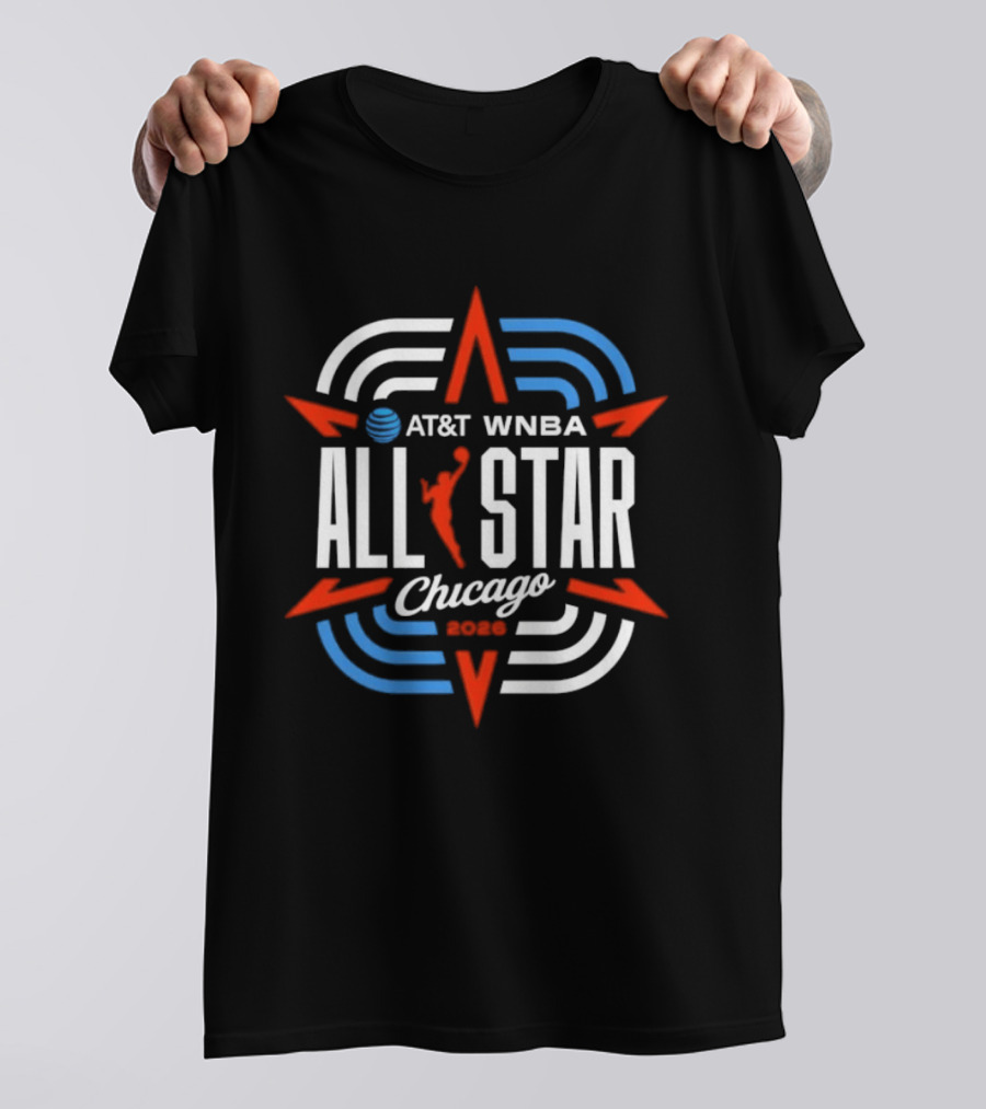AT&T WNBA All Star Chicago 2026 T-Shirt