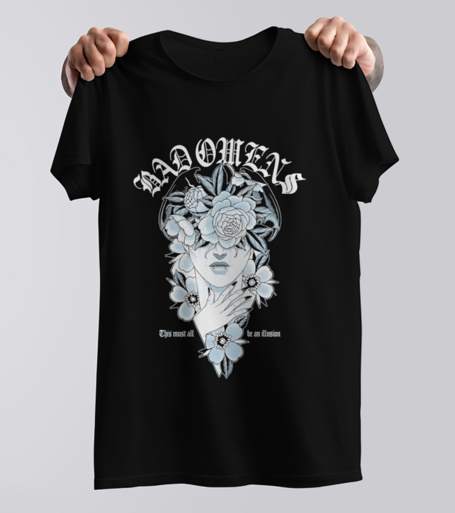 Bad Omens This Must All Be An Illusion Floral T-Shirt